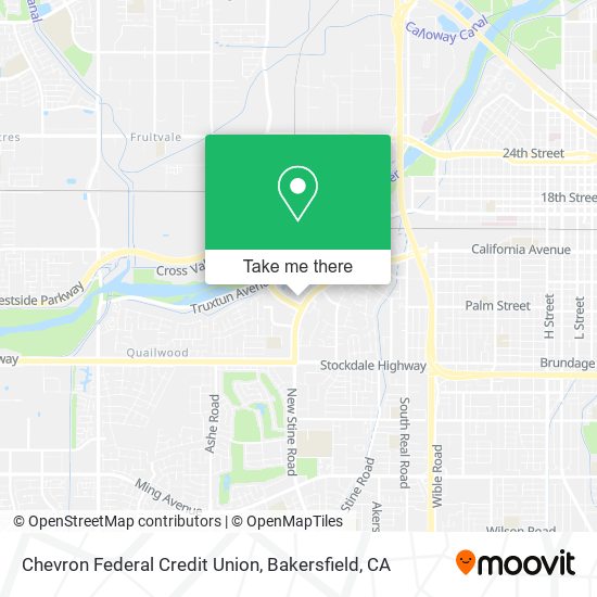 Mapa de Chevron Federal Credit Union