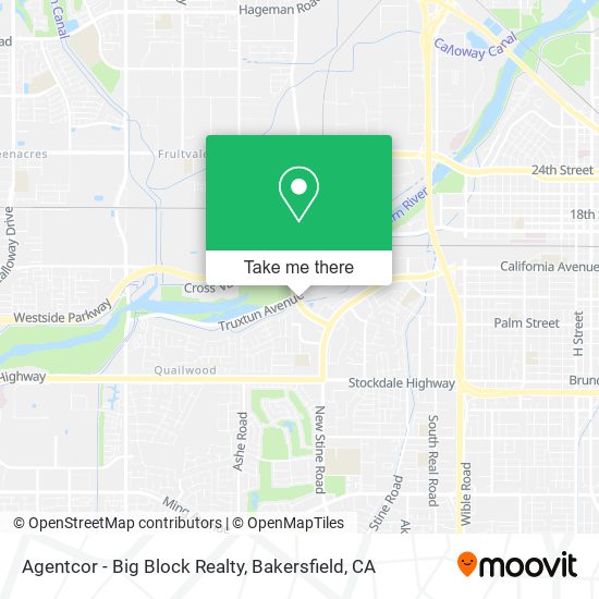 Agentcor - Big Block Realty map