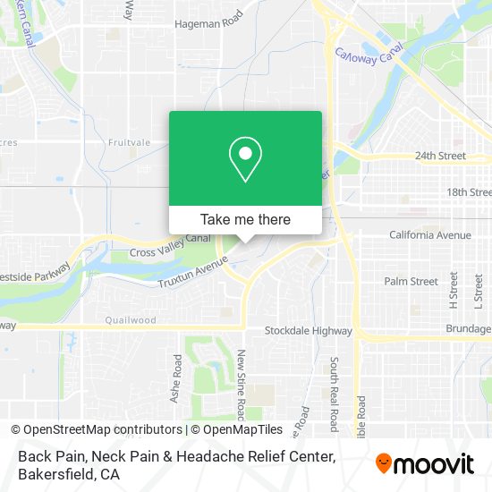 Back Pain, Neck Pain & Headache Relief Center map