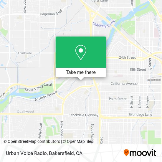 Urban Voice Radio map