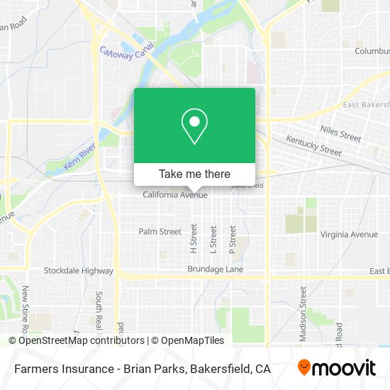 Mapa de Farmers Insurance - Brian Parks