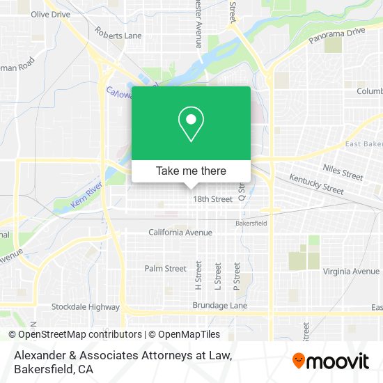 Alexander & Associates Attorneys at Law map