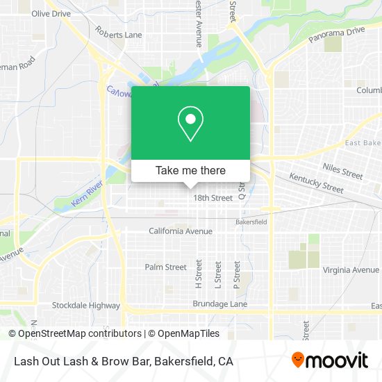Lash Out Lash & Brow Bar map