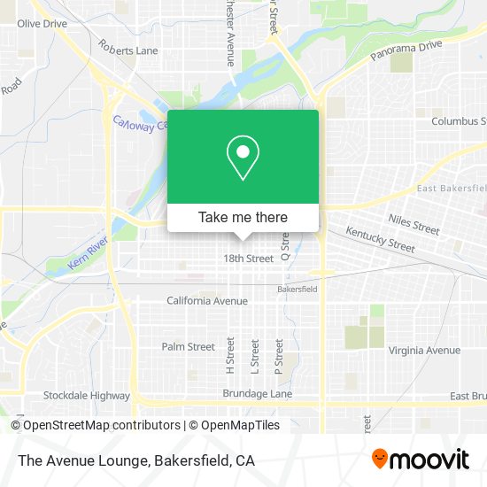 The Avenue Lounge map