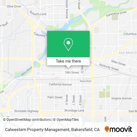 Mapa de Calwestern Property Management