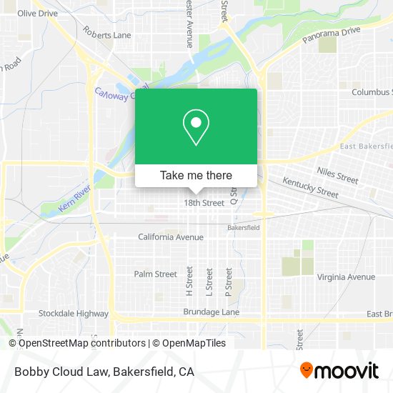 Bobby Cloud Law map