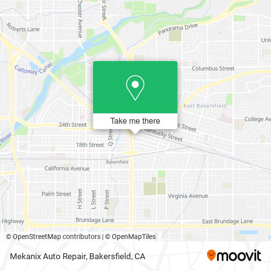 Mekanix Auto Repair map