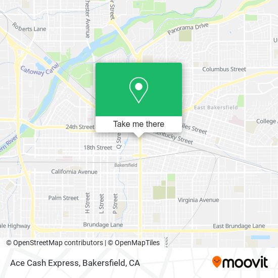 Ace Cash Express map