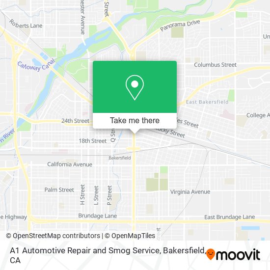 Mapa de A1 Automotive Repair and Smog Service