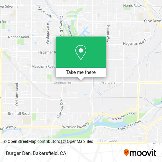 Burger Den map