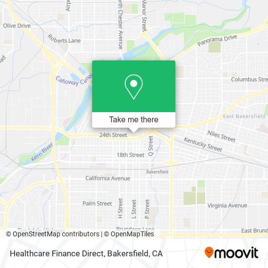 Healthcare Finance Direct map