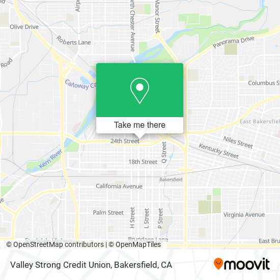 Valley Strong Credit Union map