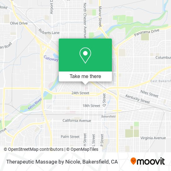 Therapeutic Massage by Nicole map