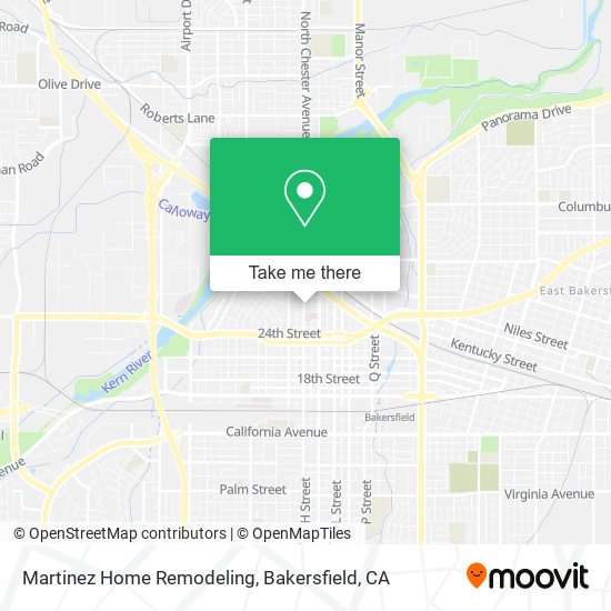 Martinez Home Remodeling map
