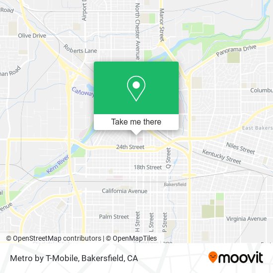 Metro by T-Mobile map