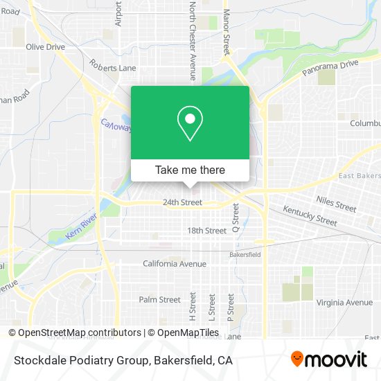 Mapa de Stockdale Podiatry Group