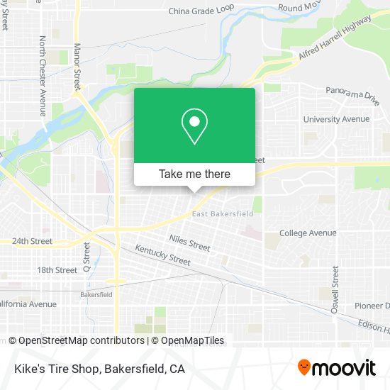 Kike's Tire Shop map