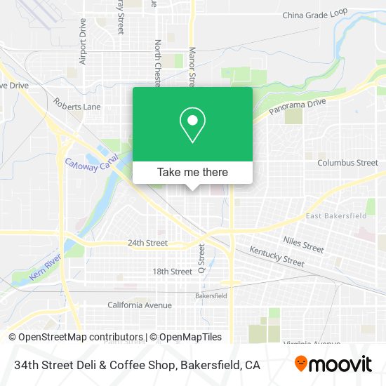 34th Street Deli & Coffee Shop map