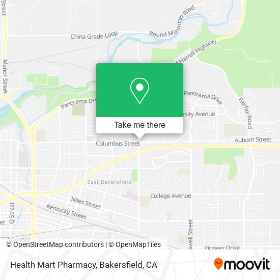 Mapa de Health Mart Pharmacy