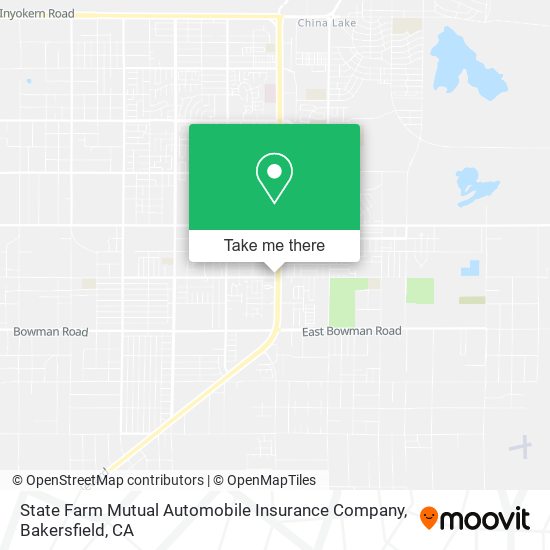 State Farm Mutual Automobile Insurance Company map