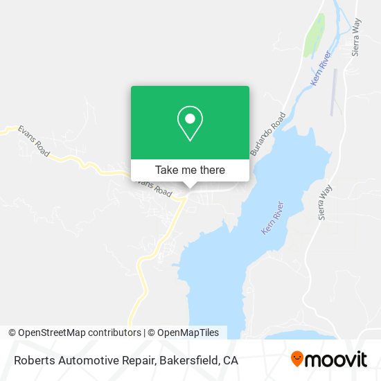 Roberts Automotive Repair map