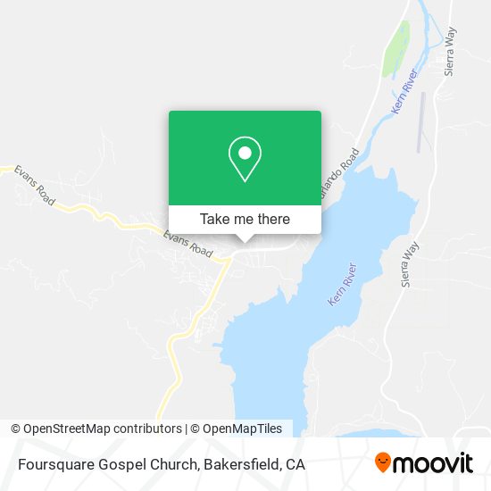 Mapa de Foursquare Gospel Church