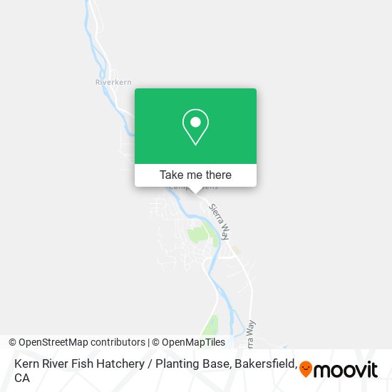 Kern River Fish Hatchery / Planting Base map