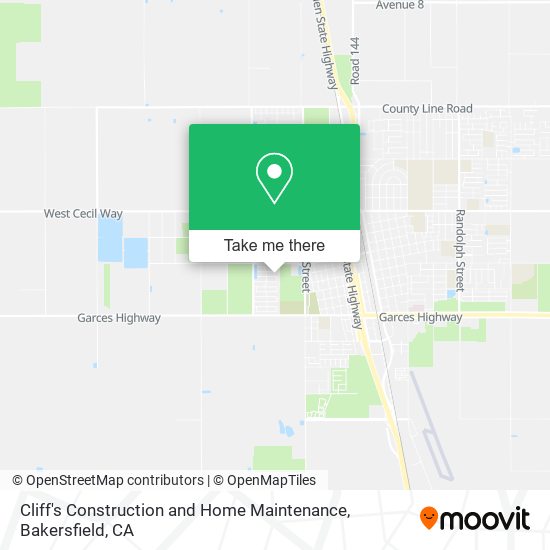 Cliff's Construction and Home Maintenance map