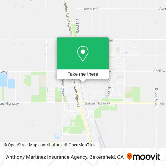 Mapa de Anthony Martinez Insurance Agency