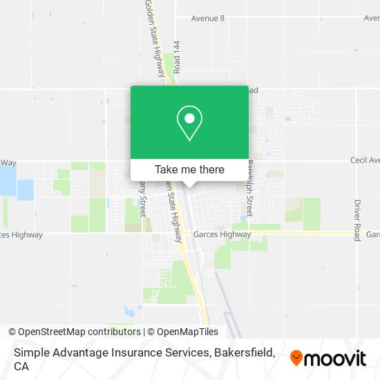 Simple Advantage Insurance Services map