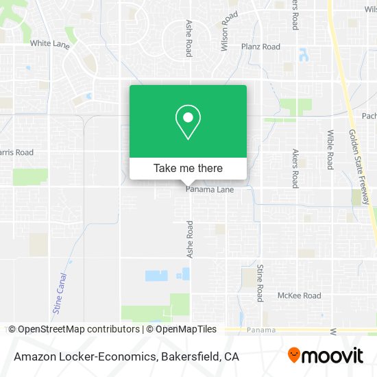 Amazon Locker-Economics map