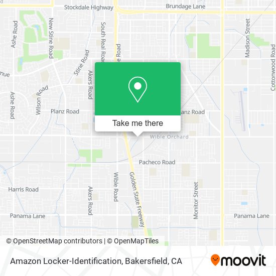 Amazon Locker-Identification map