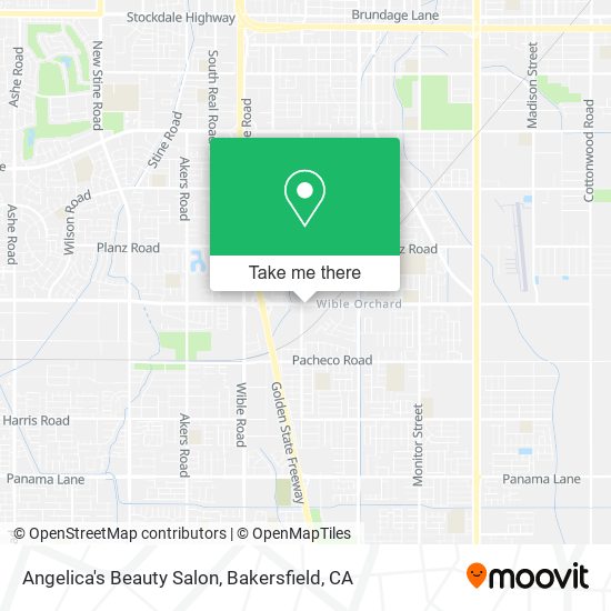 Angelica's Beauty Salon map