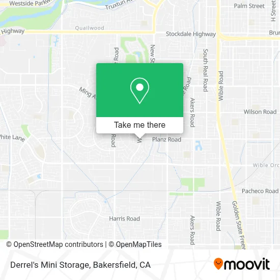 Derrel's Mini Storage map