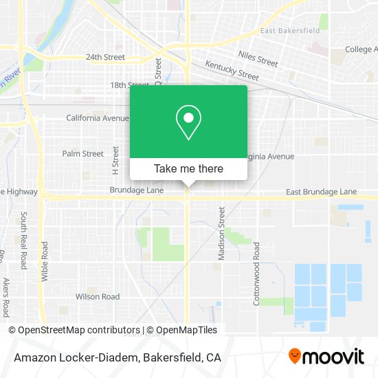 Mapa de Amazon Locker-Diadem