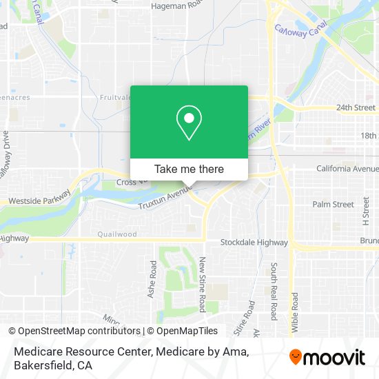 Mapa de Medicare Resource Center, Medicare by Ama