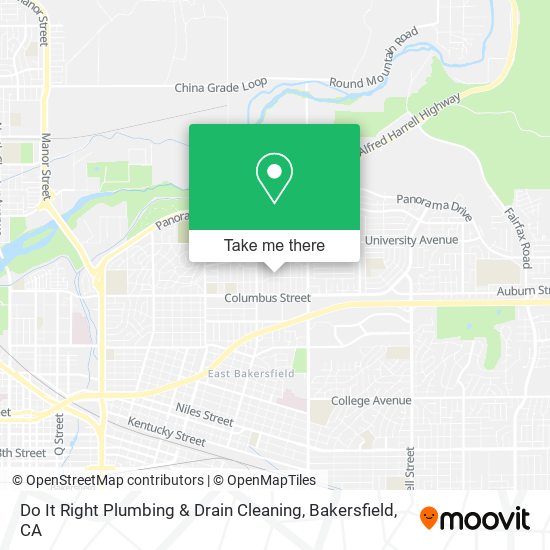 Do It Right Plumbing & Drain Cleaning map