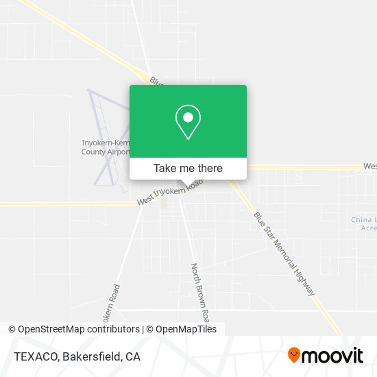 TEXACO map