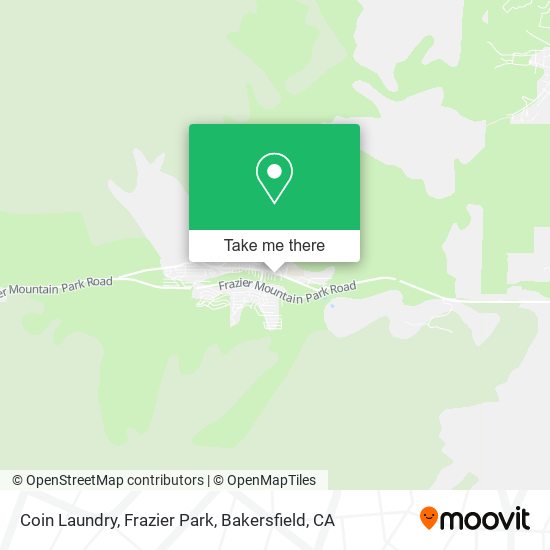 Mapa de Coin Laundry, Frazier Park