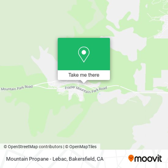 Mapa de Mountain Propane - Lebac