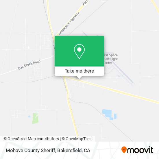 Mohave County Sheriff map