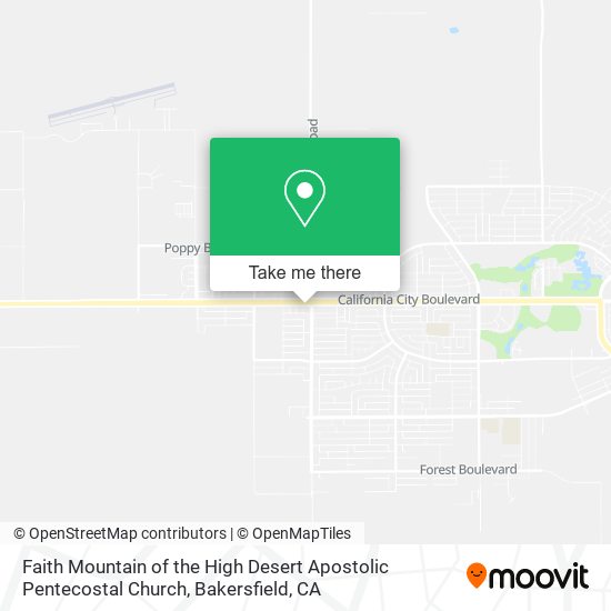 Faith Mountain of the High Desert Apostolic Pentecostal Church map