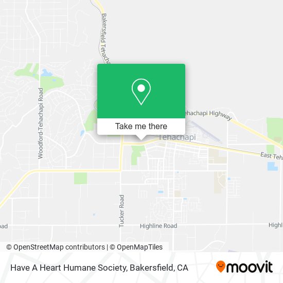 Have A Heart Humane Society map