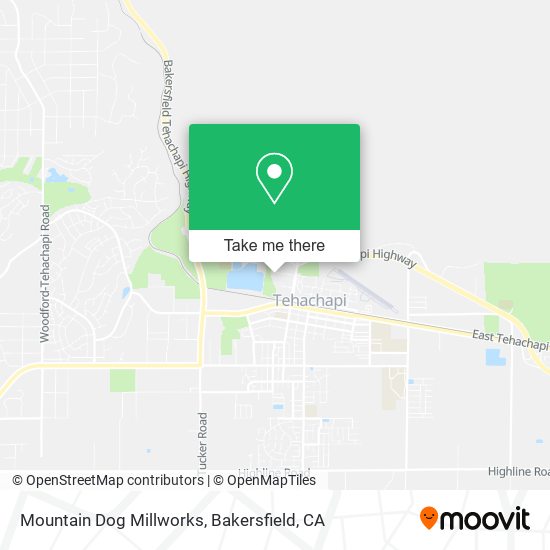 Mountain Dog Millworks map