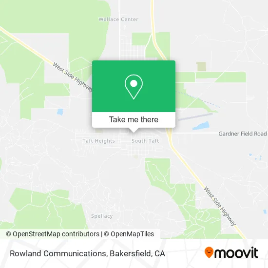 Mapa de Rowland Communications