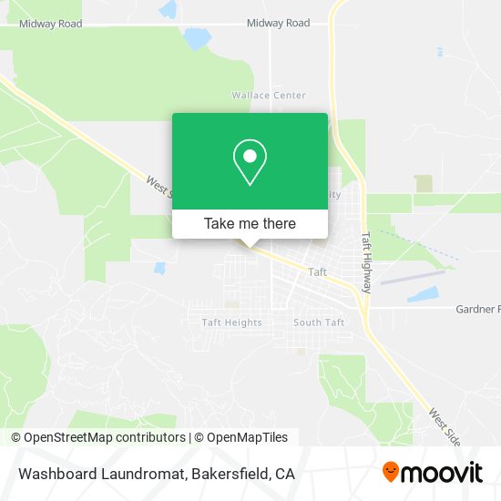 Washboard Laundromat map