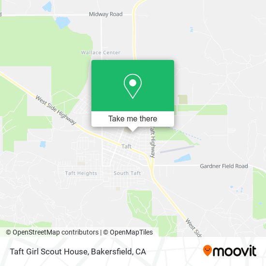 Taft Girl Scout House map