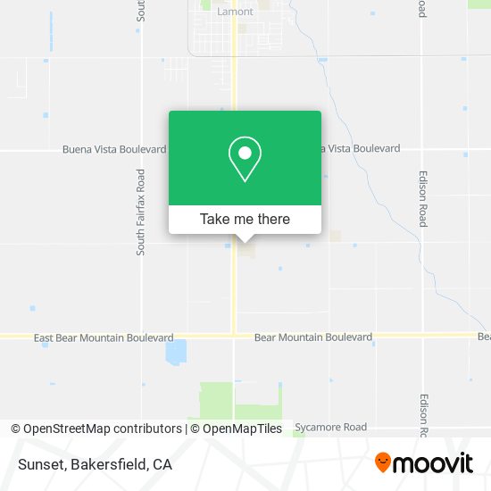 Sunset map