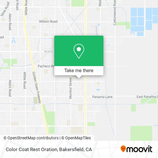 Color Coat Rest Oration map