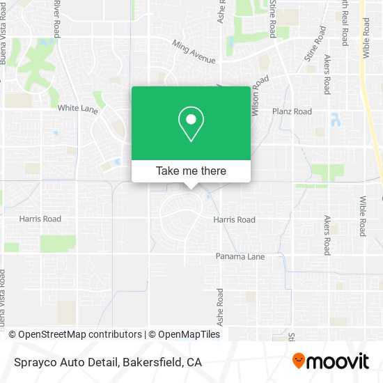 Sprayco Auto Detail map